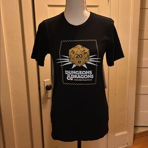 Bella Canvas Black Dungeons & Dragons Tee